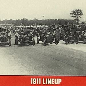 1911 Lineup for the First Indianapolis 500, 1992 Legends of Indy, Card 93, NM+